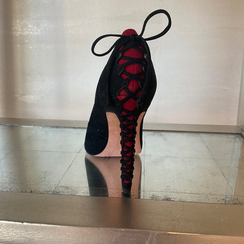 New Lady Marmalade Cazabat Corset heels! 👠